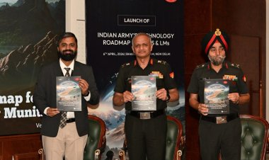 सेना ने नई दिल्ली में मानवरहित हवाई प्रणाली और ड्रोन से जुड़ी प्रौद्योगिकी रोडमैप का अनावरण किया